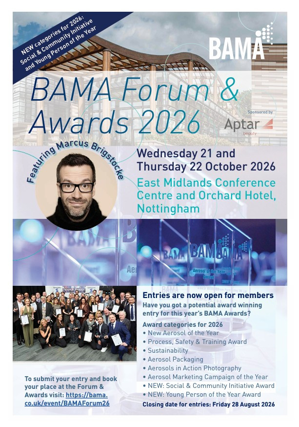 The BAMA Forum and Awards return this October with two new awards categories